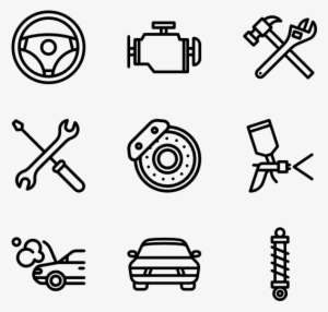 Car Repair 50 Icons - Lab Icons