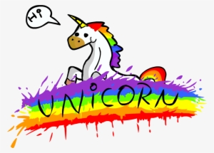 Cartoon Rainbow Unicorn - Unicorn Rainbow