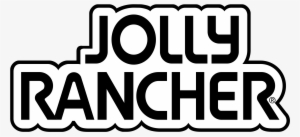Jolly Rancher Logo Png Transparent - Black And White Jolly Ranchers