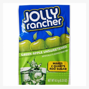 Jolly Rancher Green Apple Drink Mix - Jolly Rancher Chews Bag