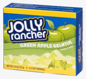 Jolly Rancher Green Apple Gelatin - Jolly Rancher Jello