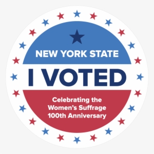 New Yorkers To Choose Design Of 'i Voted' Sticker Celebrating - Nys I Voted Sticker