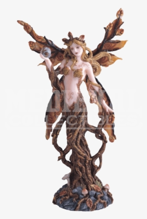 Autumn Dryad Fairy Statue - Dryad Statue