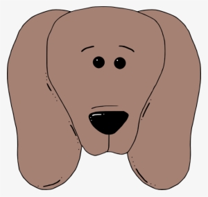 Image Of Dog Face Clipart - Draw A Dog Face Mask