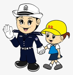 Cartoon Design About Cartoon Characters, Traffic Rules, - Safety Cartoon