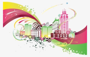 Vector Png Images - City