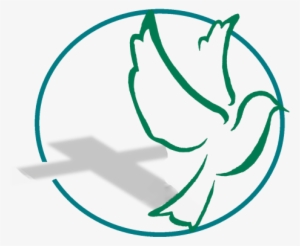 Dove Cross Colour - Dove And Bible Logo