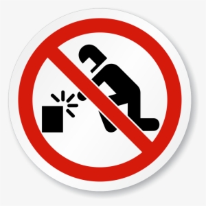 No Welding Symbol Iso Prohibition Sign - Prohibition Signs In Welding