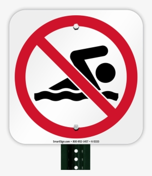 No Swimming Symbol Sign - No Swimming Sign