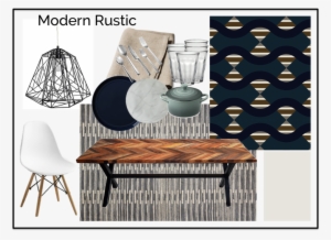 Design Board Modern Rustic