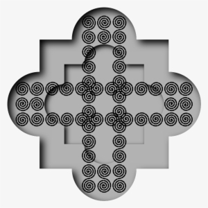 How To Set Use Spiral Cross Clipart