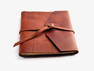 Rustic Leather Journal - Old Leather Journal Png