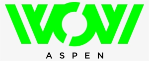 Logo Wow Aspen Green Black Rgb