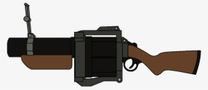 Clip Walfas Custom Tf Grenade By Grayfox On - Tf2 Grenade Launcher Drawing