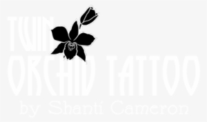 Twin Orchid Tattoo By Shanti Cameron - Graphic Design