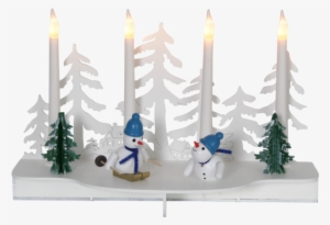 Candlestick Snowy - Led Schwibbogen Rudolph With Integrated Timer