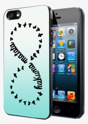 Hakuna Matata Lion King Inspired Infinity Symbol Sign - Ipod Touch 6 Panda Case