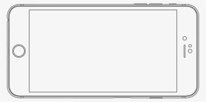 Iphone 6 Vector Transparent - Panasonic Eluga Prim