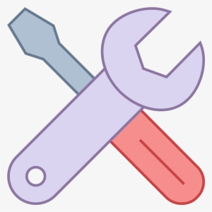 In This Icon Is A Wrench And A Screwdriver - Icon