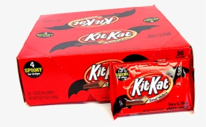Kit Kat Candy Bar With Spooky Halloween Design - Kit Kat Snack Size Wafer Bars (20.1-ounce Bag)