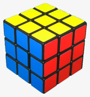 Rubik's Cube Png Hd - Solved Rubik's Cube Png