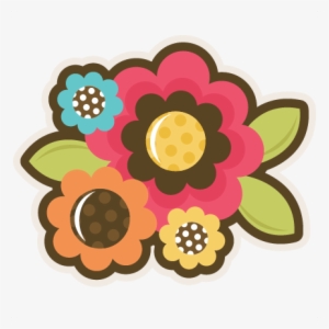 Scrapbook Sticker Png - Scrapbook Flower Design Png