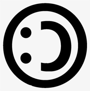 Copyleft Symbol Frowny Face - Play Icon Svg