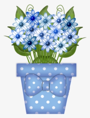 Flowers In Pot 4 Png Flowers Clip Art And Scrapbook - Flower