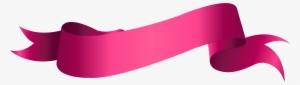 Banner Pink Png Clip Art Royalty Free - Ribbon For Text Png