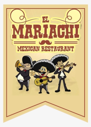 El Maricahi Logo - Cartoon Mariachi Band