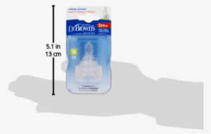 Dr Brown's Natural Flow Silicone Nipples - Water Bottle