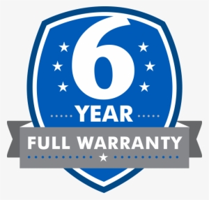 6 Year Full Warranty - Hydrogen Logo In Blue