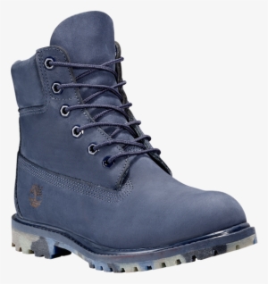 Navy Nubuck Mono With Watercolor Outsole - Timberland Chilmark Blue