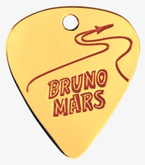 Custom Guitar Pick With An Etched Logo Filled With - Guitar