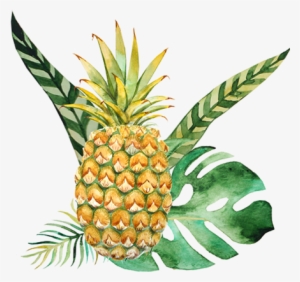 Our Customer Service Reps Will Shop Your Grocery Orders - Pineapple Fronds Throw Blanket
