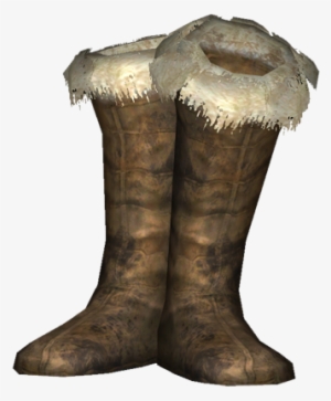 Fur-lined Boots - Skyrim Boots