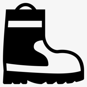 Work Boot Filled Icon - Boot