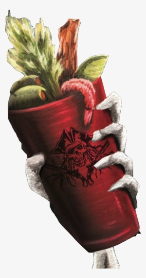 Bloody Cup With Hand - Illustration