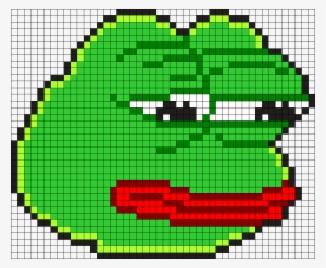 Can We Try Put The Pepe Frog - Pepe The Frog Minecraft Pixel Art