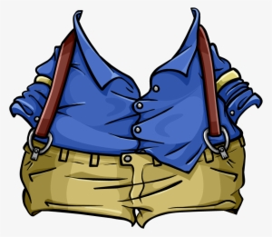 Working Clothes - Club Penguin Items Png