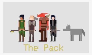 Pixel Art Based On Dnd Characters - Graphic Design