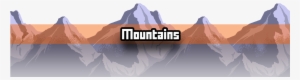 Mountains Pixel Art
