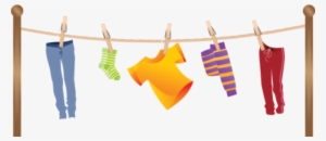 Clipart Freeuse Library Catch The Egg Game Sk Tech - Clothes On Clothesline Clipart