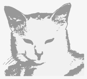 File - User-coolcat - Svg - Cool Cat Silhouette