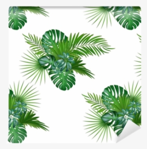 Tropical Background With Jungle Plants - Plants
