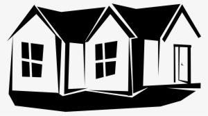 This Free Icons Png Design Of House In B/w