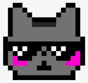 Cool Cat - Nyan Cat Head Png