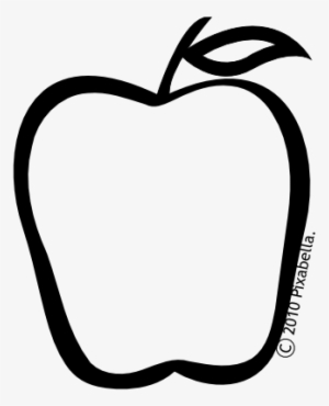 Apple Black White School Apple Clip Art Black And White - Clip Art Black And White