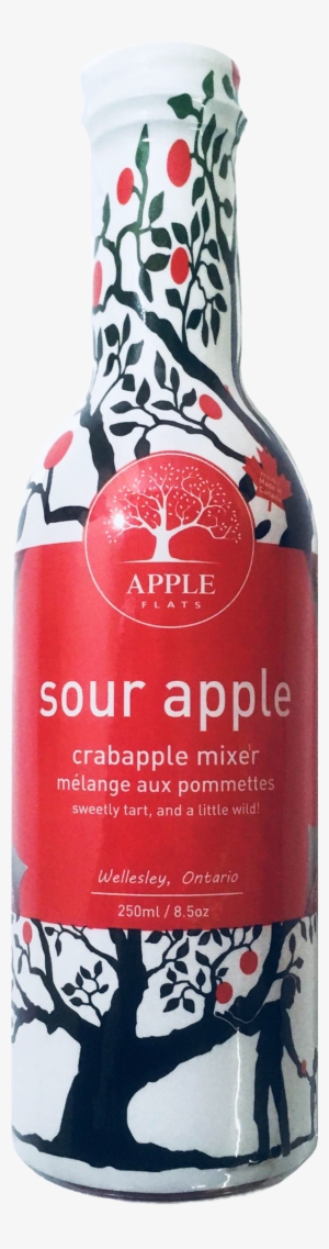 1oz Crown Royal Vanilla • 1oz Appleflats Sour Apple - Glass Bottle