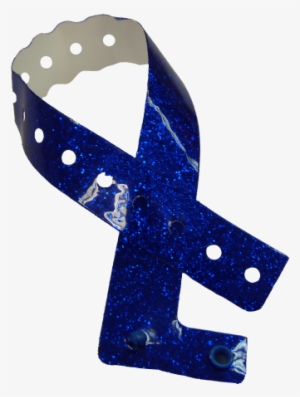 Blue Glitter Wristbands - Bracelet